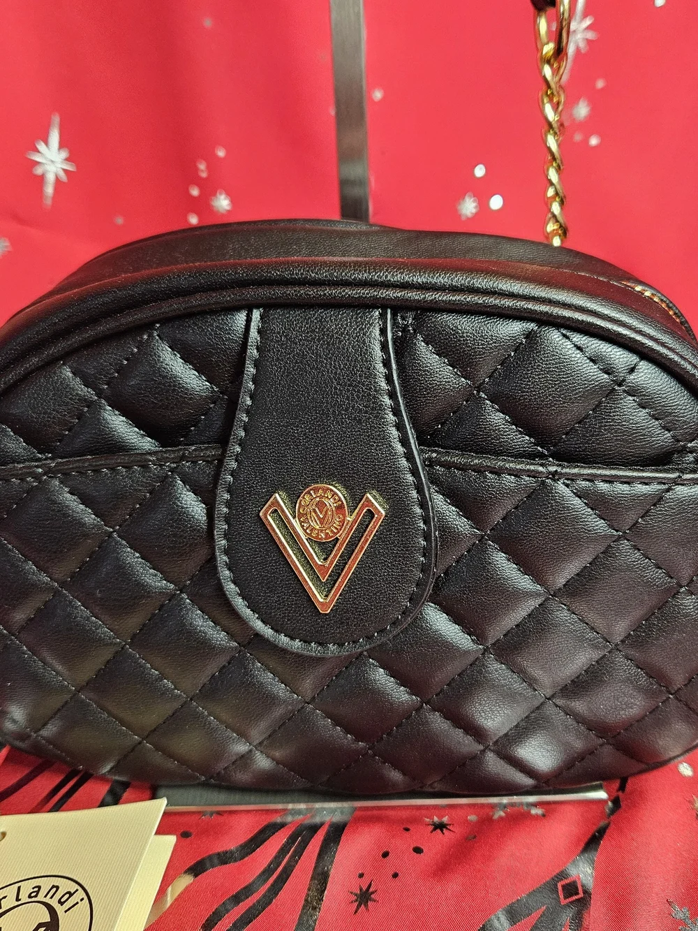 Valentino Orlandi Black Crossbody